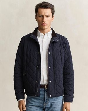 GANT Quilted Jacket - Blue