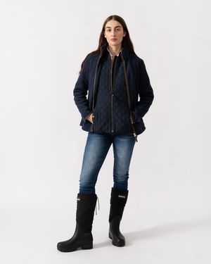 Joules Heritage Full Zip Fleece - Blue