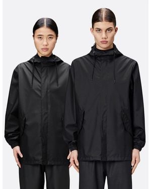 Rains Fishtail Jacket - Black