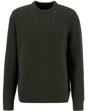 Barbour Cleveland Crew Neck Jumper - Grey