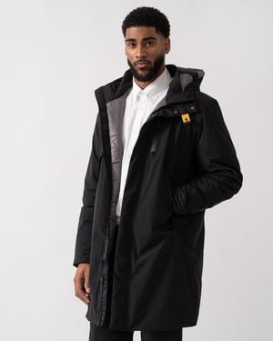 Parajumpers Easy Hooded Padded Coat - Black