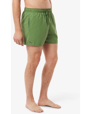 Lacoste Light Quick-Dry Swim Shorts - Green