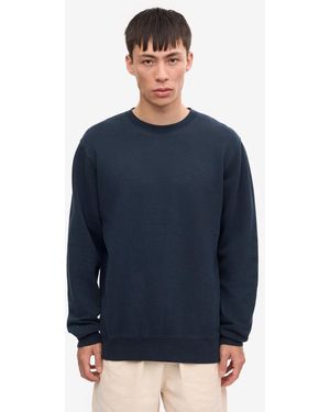 COLORFUL STANDARD Classic Organic Crew Neck Sweatshirt - Blue