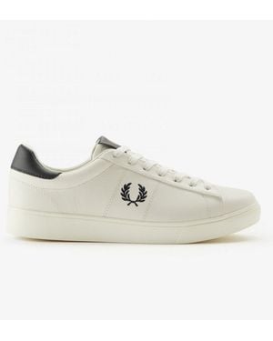 Fred Perry Spencer Leather Trainers Nos - White