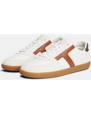 Tommy Hilfiger Th Tribeca Mix Trainers - White