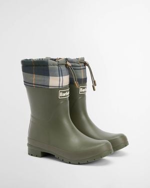 Barbour Mowbray Mid Wellies - Green
