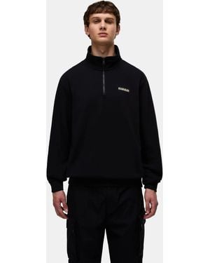 Napapijri Yupik 6 Full Zip Fleece Hoodie - Black