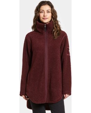 Didriksons Umi 3 Full Zip Fleece - Red