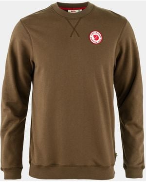 Fjallraven 1960 Logo Badge Sweatshirt - Green