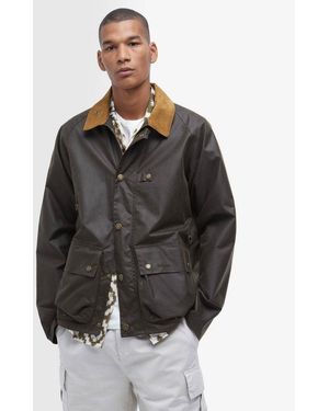 Barbour Utility Spey Wax Jacket - Grey