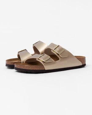 Birkenstock Arizona Birko-Flor Metallic Sandals