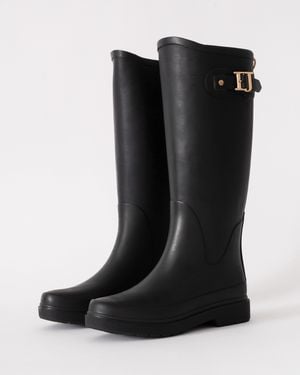 Ilse Jacobsen Neo Rain Tall Wellies - Black