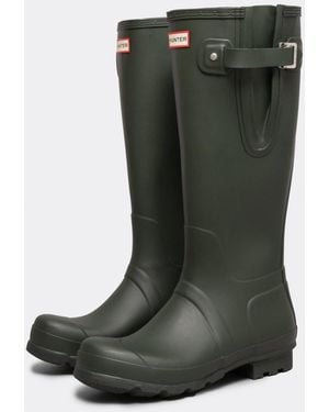 HUNTER Original Tall Side Adjustable Wellies - Black