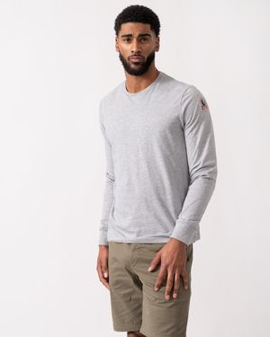Parajumpers Kip Long Sleeve T-Shirt - Grey