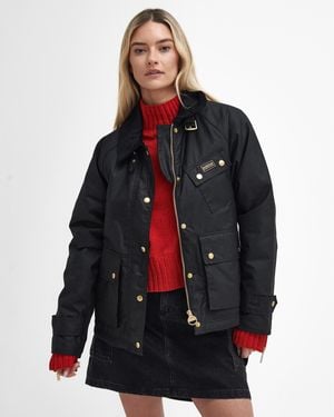 Barbour Mcclain Wax Jacket - Grey