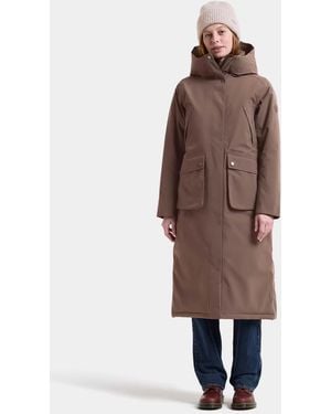 Didriksons Melody Long Parka 2 - Brown