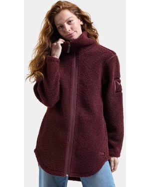 Didriksons Umi Full Zip Fleece 4 - Purple