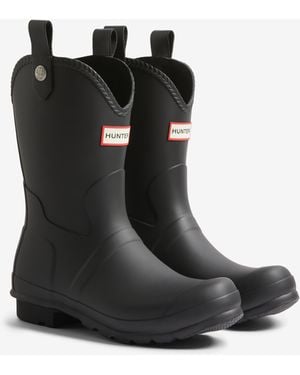 HUNTER Original Cowboy Boot Wellies - Black