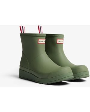 HUNTER Original Play Short Boots - Green