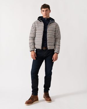 Aquascutum Hooded 100Gsm Jacket - Grey
