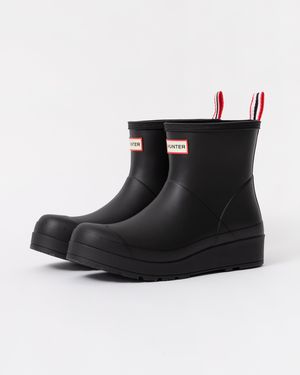 HUNTER Original Play Short Boots - Black