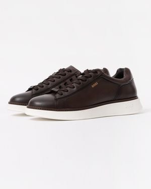 BOSS Bulton Runn Bufwtl Trainers - Brown