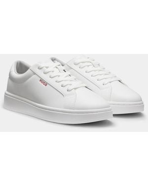 HUGO Neston Contrast-Logo Trainers - White