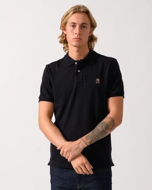 Parajumpers Wellington Short Sleeve Polo - Black