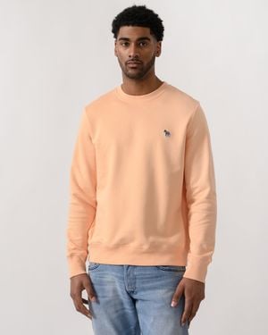 Paul Smith Ps Regular Fit Zebra Sweatshirt - Blue