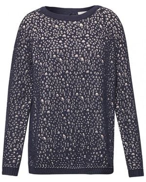Great Plains Eloise Knit Round Neck Jumper - Blue