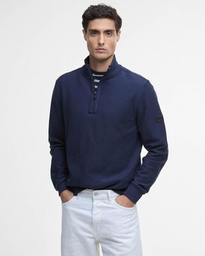 Barbour Samuel Funnel Neck Sweatshirt - Blue