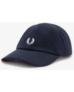 Fred Perry Pique Classic Cap - Blue