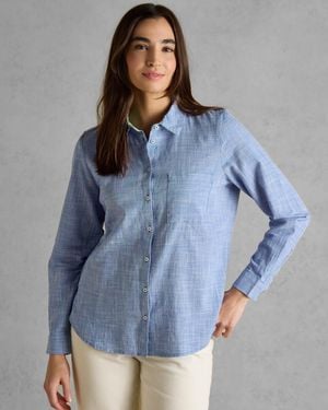 Joules Ida Long Sleeve Shirt - Blue