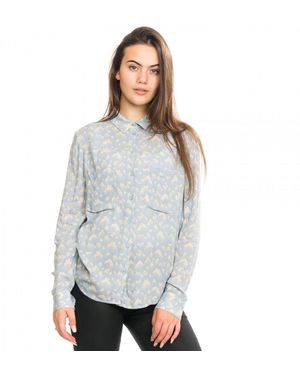 Samsøe & Samsøe Milly Aop Shirt 7201 - Grey