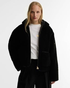 Barbour Ramona Fleece Casual Jacket - Black