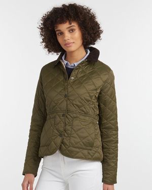 Barbour Deveron Quilted Jacket - Green