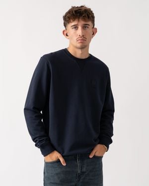 Belstaff Curator Crewneck Sweatshirt - Blue