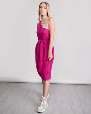 Tommy Hilfiger Dark Dress - Pink