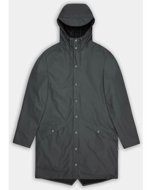 Rains Long Jacket - Grey