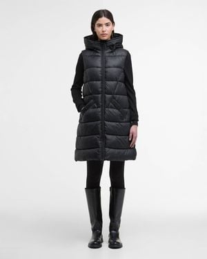 Barbour Cecilla Puffer Gilet - Black