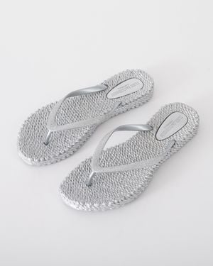 Ilse Jacobsen Cheerful Glitter Flip Flops - Grey