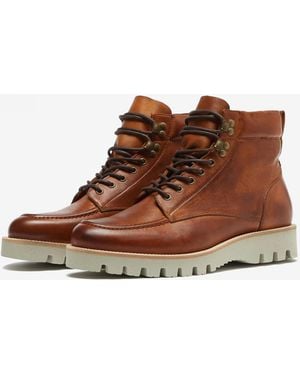 Oliver Sweeney Bolhas Moc Toe Boots - Brown