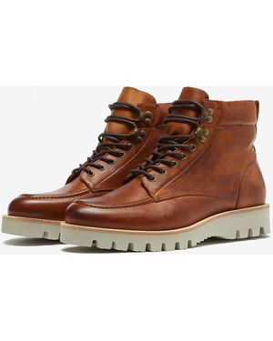 Oliver Sweeney Bolhas Moc Toe Boots - Brown