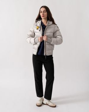Parajumpers Mariah Hooded Down Bomber - Grey