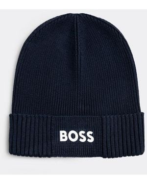 BOSS Asic-X Beanie - Blue