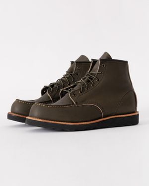 Red Wing 6 Inch Moc Toe Boot - Brown