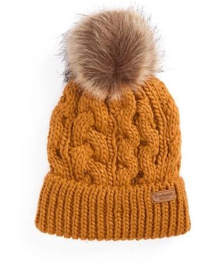Barbour Penshaw Beanie - Brown
