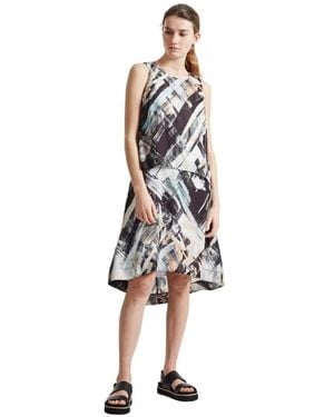 Great Plains Pastel Paint Layered Dress Size: M - Multicolour