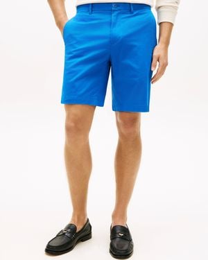 Tommy Hilfiger Denton 9.5 Inch Essential Twill Shorts - Blue