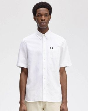Fred Perry Oxford Shirt Nos - White